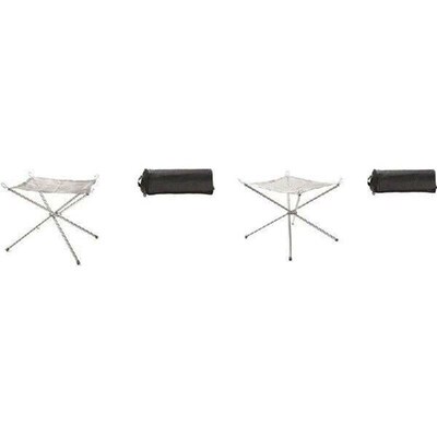 Outdoor Camping Bonfire Rack Stainless Steel Burning Rack