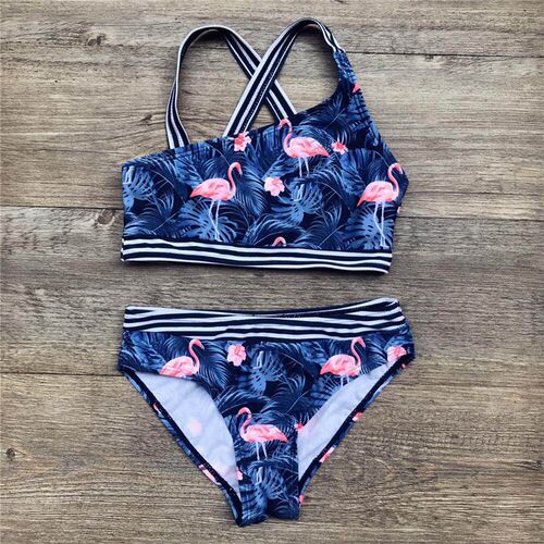 Multi Style Kids Girls Bikini Set 2023 New Print Girls Kids