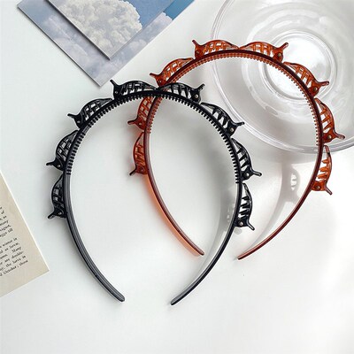 2023 New Double Bangs Hairstyle Hair Clips Hairpin Head Hoop