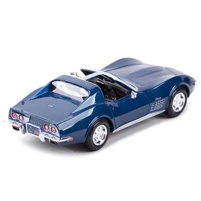 Maisto 1:24 1970 Corvette Blue Static Die Cast Vehicles Coll