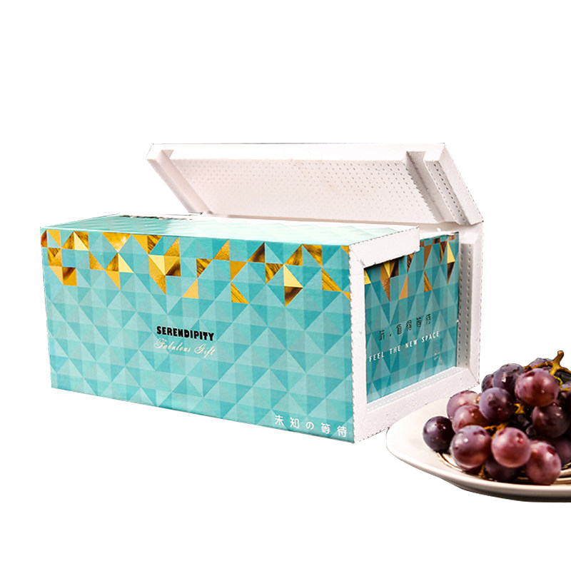 大闸蟹海鲜螃蟹加厚打包泡沫箱礼盒包装盒快递专用长方形保温箱子