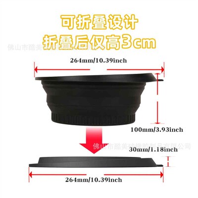 Face Ice Bath Bowl for Facials Plunge Dipping Face Folding I