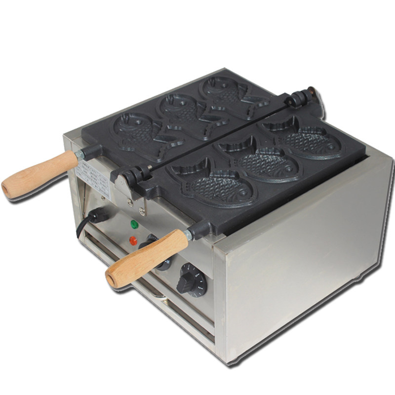 商用电热三孔鲷鱼烧机韩式鱼饼机器小鱼赶集摆摊小吃设备烤鱼优惠,厨房电器,商用烤饼机/煎包/锅贴机,淘宝优惠券,粉丝福利购,淘宝优惠卷