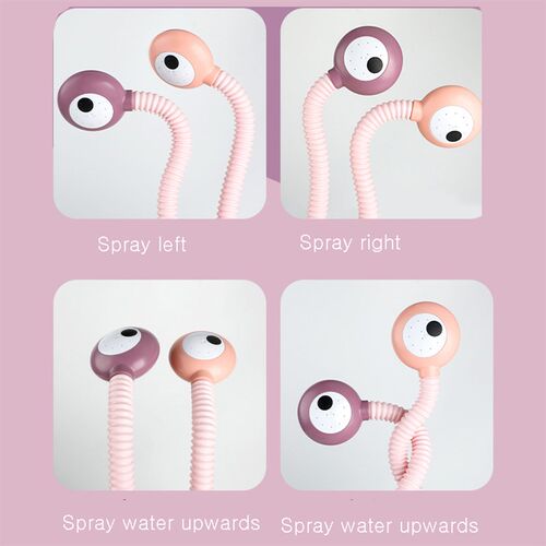 Bath Toys Water Game Snail Spraying Faucet Shower Electric W