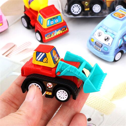 Mini Car Model Toy Pull Back Car Toys Engineering Vehicle Fi