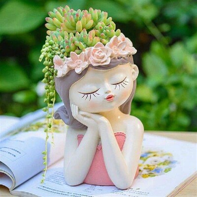 Small Fairy Succulent Plant Pot Kit With Drainage Hole 4
