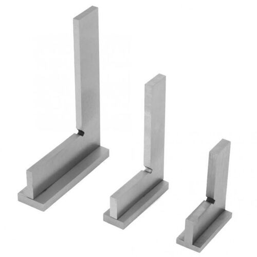 High Accuracy Carbon Steel Flat 90 Degree Right Angle Ruler