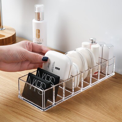 Transparent Acrylic Cosmetics Storage Box Makeup Holder Jewe