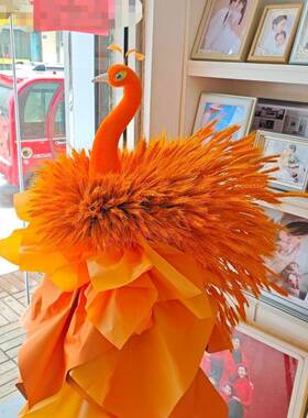 财天干然精品KA265265大麦黄金麦开业花穗篮招花花束