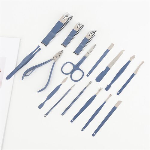 Matcha Green 16Piece Nail Clipper Set Beauty Kit Manicure To