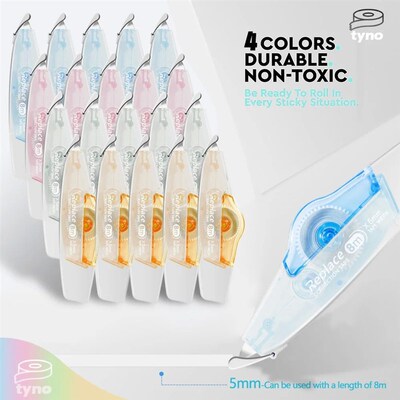 1 Pcs School Correction Tape 8m*5mm Replaceable Correction T