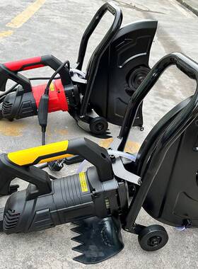 大功率无刷21715切混改门开槽切墙机墙钢筋凝土体地面石墙材切割