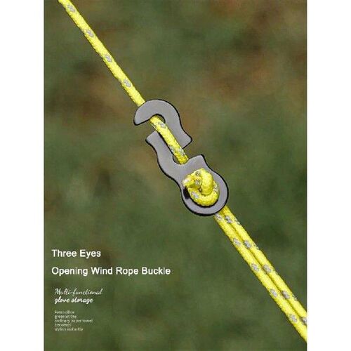30-10pcs Adjustable Camping Tent Cord Rope Buckle S Type