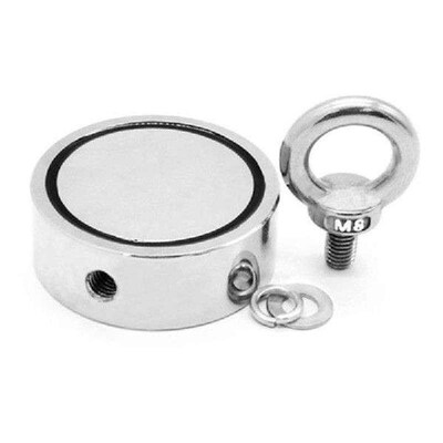 120Kg Dual Sides Magnet Strong Neodymium Permanent Fishing