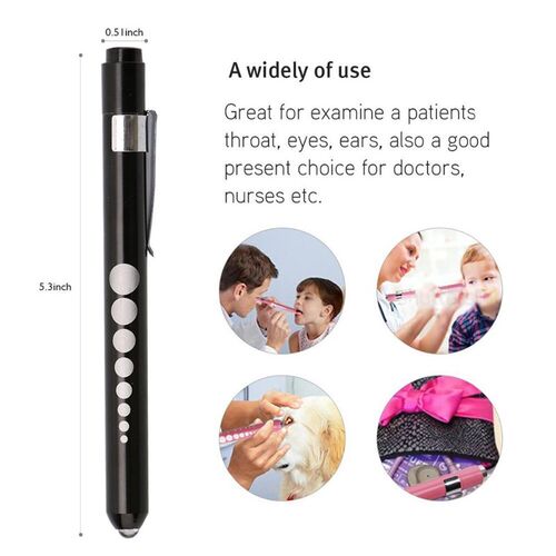 Medical Pen Light First Aid LED Pen Light Work Inspection Fl