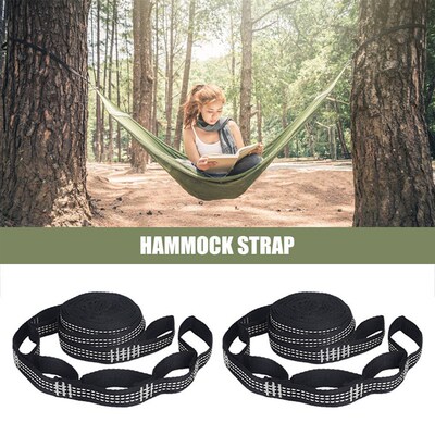 2pcs Hammock strap Outdoor Camping Hammock Garden Swing跨境