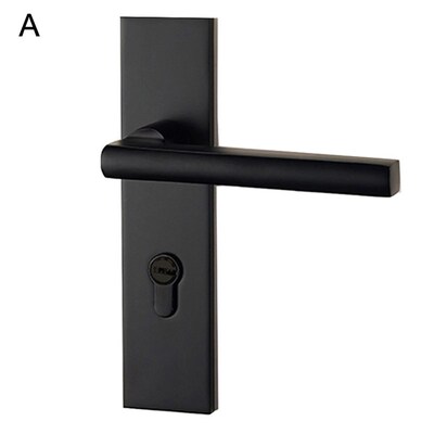 Antique Mute Black Door handles for Interior Doors Modern do