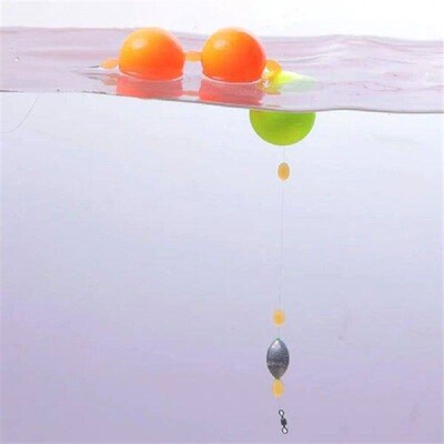 10pcs Durable Luminous Foam Floats Ball Strike Indicator