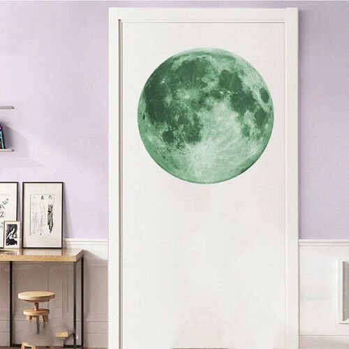 30cm Luminous Moon 3D Wall er For Kids Room Living Room Deco