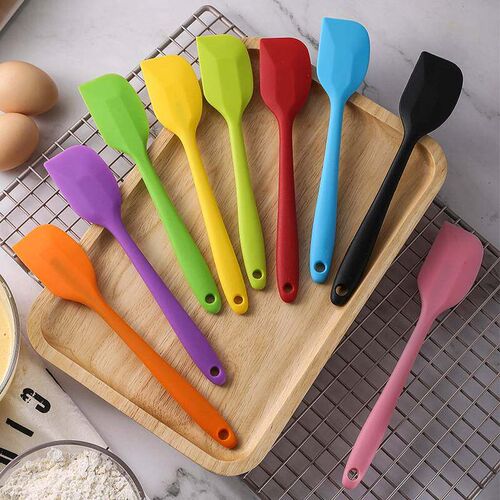 Silicone Cream Baking Scraper Non Stick Butter Spatula Cutte