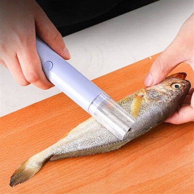 Fish Scale Remover Waterproof Cordless Fish Scaler Easily