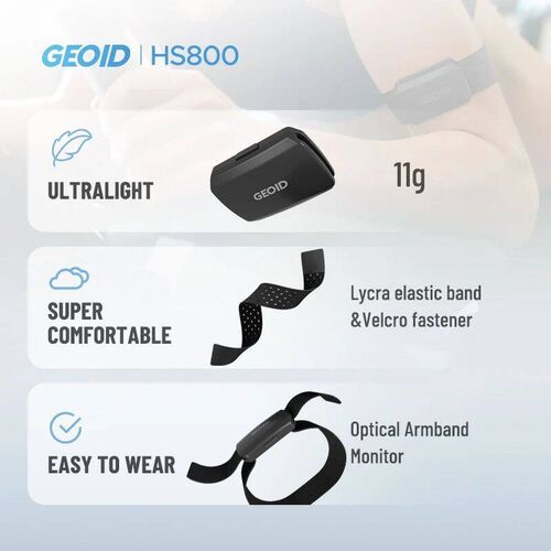 GEOID Armband Heart Rate Monitor HS800 HRM Fitness Tracker H