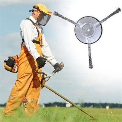 Steel Wire Grass Trimmer Head Wear-resistant Weeders Head