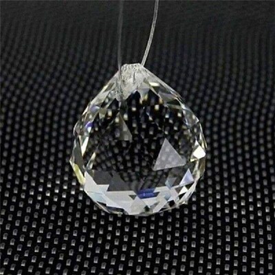 30mm/40mm Hanging Clear Crystal Lighting Ball Prisms DIY