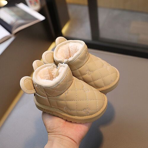 Baby Snow Boots Plus Velvet Cotton Shoes For Toddlers, Toddl