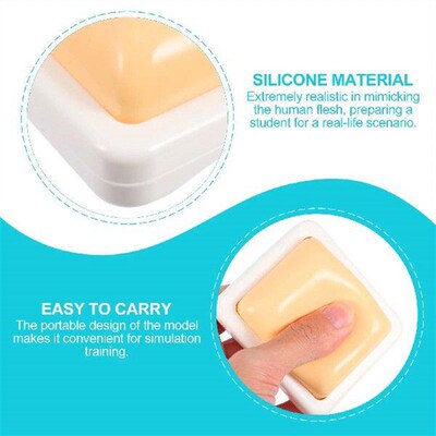 Injection Practice Pad Human Skin Puncture Training