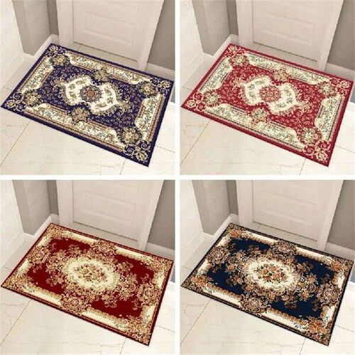 1PC Traditional Moroccan Style Design Floor Mat Anti-Slip