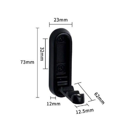 Zinc Alloy Folding Wall Hook Wall Mounted Durable Foldable