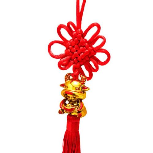1Pc Lucky 2021 Year of Ox Chinese Commemorative Souvenir Gif