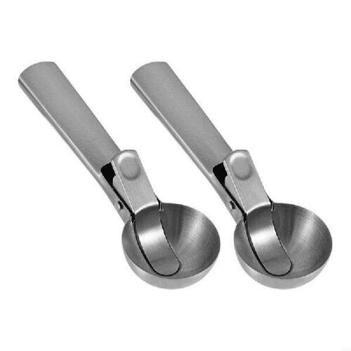 2025 New Stainless Steel Triggers Ice Cream Scooper for DIY