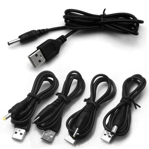 USB Port to 2.0 2.5  3.5 5V DC Barrel Jack Power Cable Conne