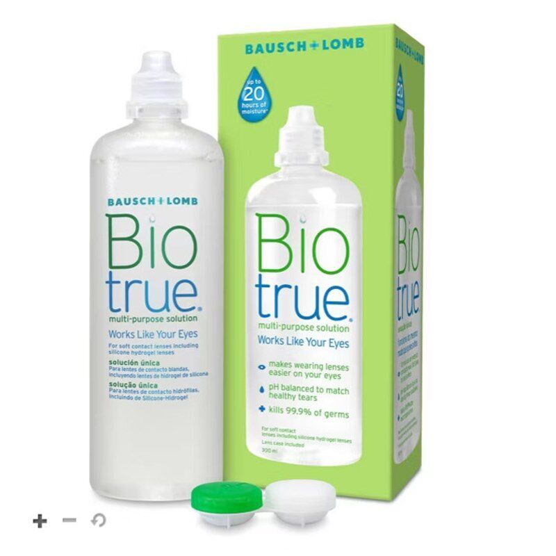 Bausch Lomb Biotrue Multi-Purpose Contact Lens Solution300ml - 实物图