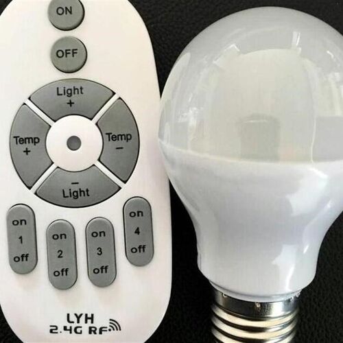 E27 Dimmable Led Bulbs Light AC 85-265V 7W Colorful Changing