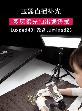 南冠Lumipd摄影补光灯1寸LED常亮柔光色温可调补光灯PD3H