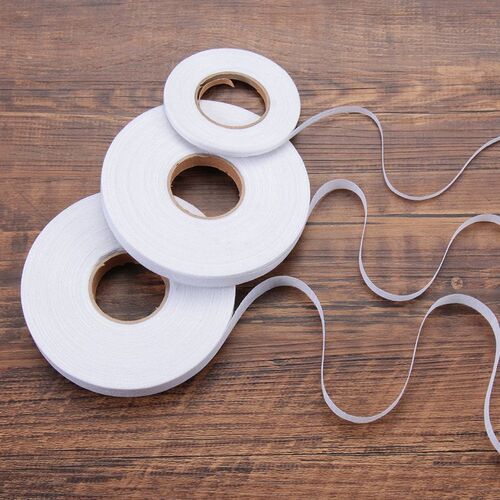 50/100M DIY Craft Washable Web Iron On Hemming Tape Single/D