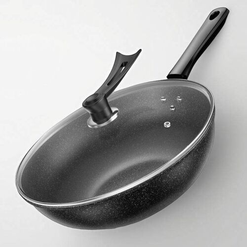 A non-stick frying pan domtic frying pan steak fry egg pan
