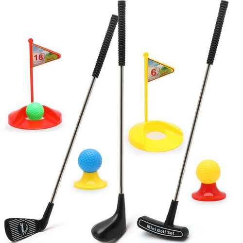 Kids Golf Set with 3 Clubs Golf Training Kit-Only Right Hand