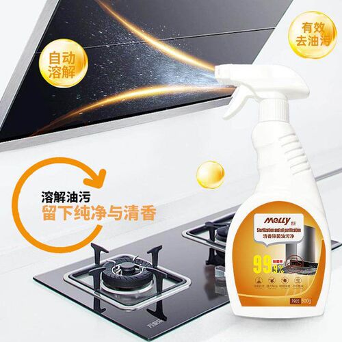 500ml Kitchen Cleaner - Grease Remover Foaming Spray for Ran