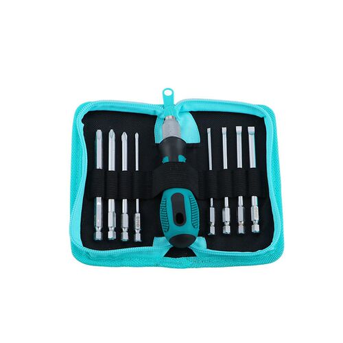 Screwdriver set 8 sets of manual replaceable heads