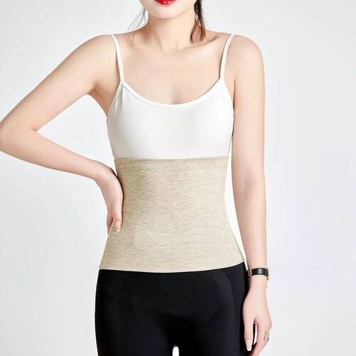 Elastic Cotton Cloth Unisex Thermal Waist Support Abdomen Ba