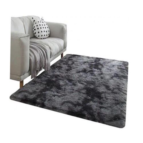 Grey Carpet Tie Dyeinrg Plush Soft Carpets For Living Room B