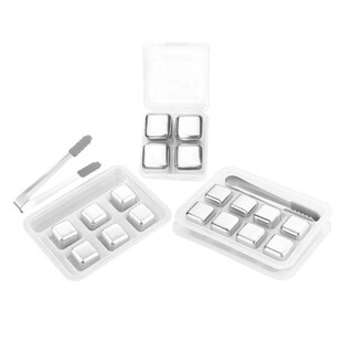 Stainless Steel Whiskey Ice Cube Reusable Wine Beer Cooler I