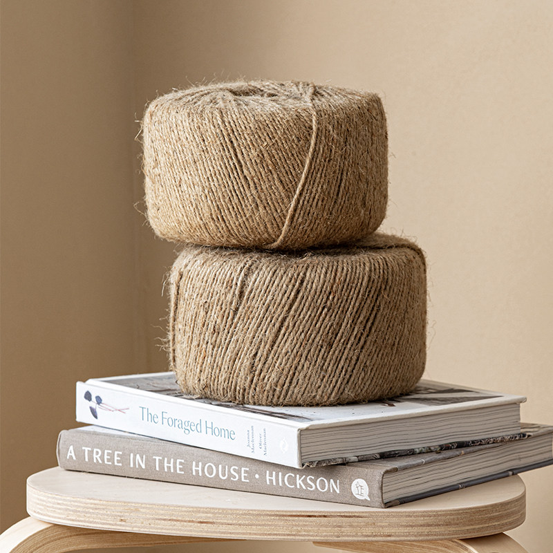 复古黄麻绳绳子粗麻绳捆绑绳手工diy编织线幼儿园创意装饰品材料,居家布艺,绳子,淘宝优惠券,粉丝福利购,淘宝优惠卷