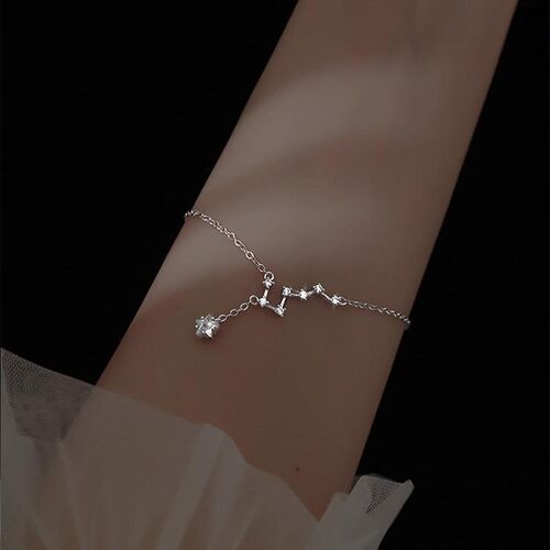 Constellation Simple Brlets for Women Charm Zodiac