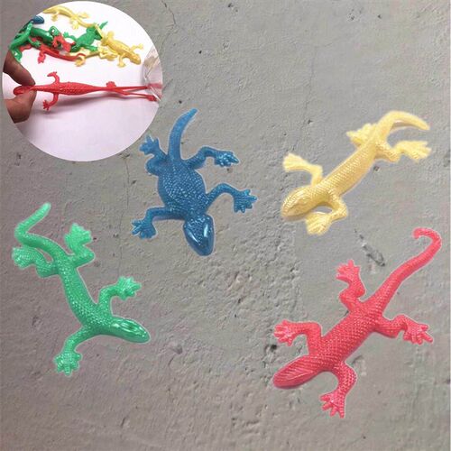 Soft TPR lzard gecko multcolor gecko Halloween funny small t