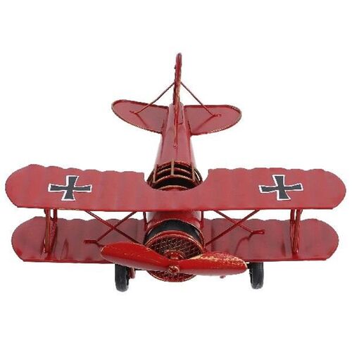 Vintage Handicraft Decor Metal Desktop Airplane Model Iron